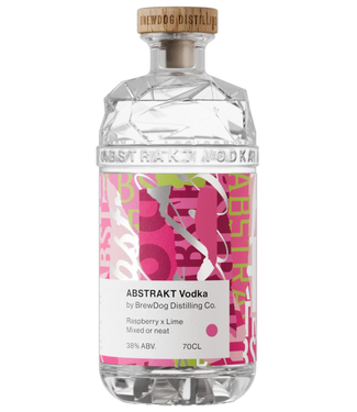 Brewdog BrewDog Abstrakt Raspberry & Lime Vodka 0,70 ltr 38%