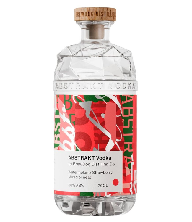 BrewDog Abstrakt Strawberry & Watermelon Vodka 0,70 ltr 38%