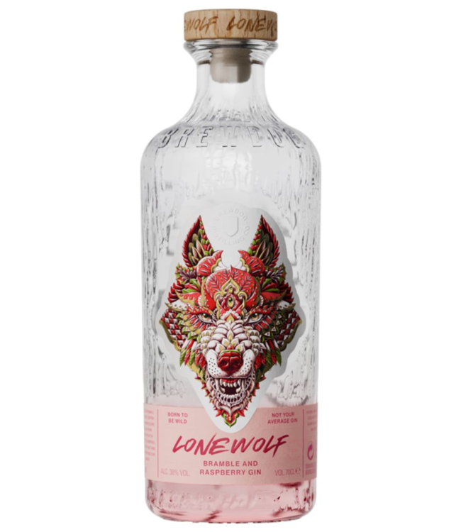 BrewDog Lonewolf Bramble & Raspberry Gin 0,70 ltr 38%