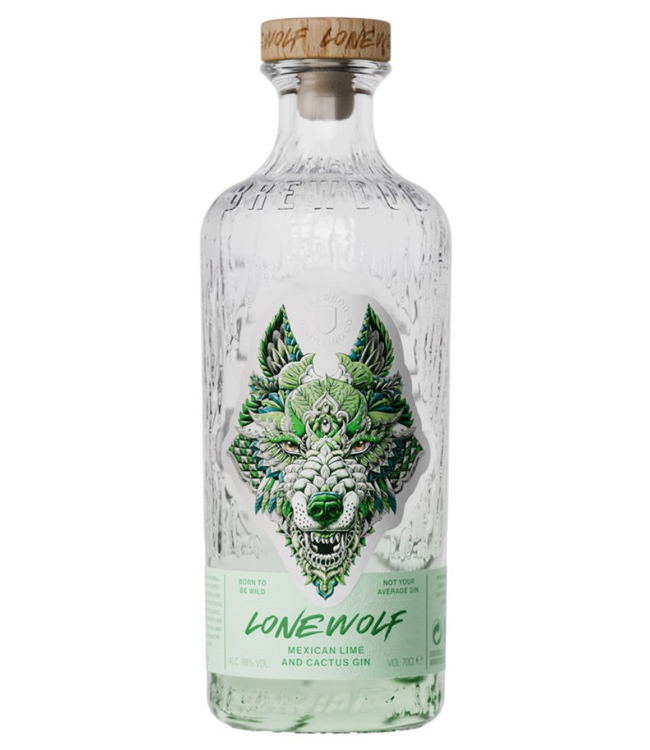 BrewDog Lonewolf Cactus & Lime Gin 0,70 ltr 38%