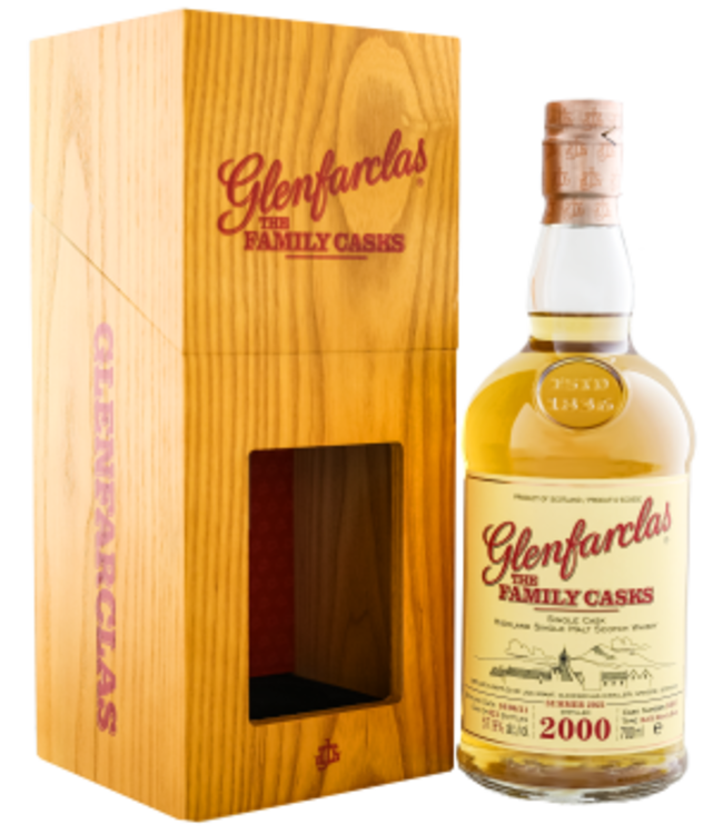 Glenfarclas Family Casks 2000 Summer Release 2021 Cask 3387 0,70 ltr 57,9%