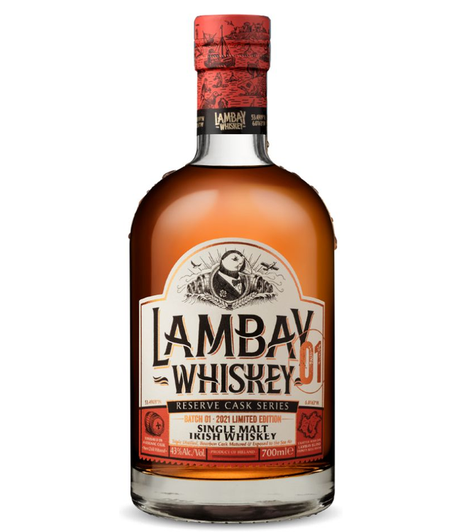 Lambay Single Malt Reserve Series 1 0,70 ltr 43%