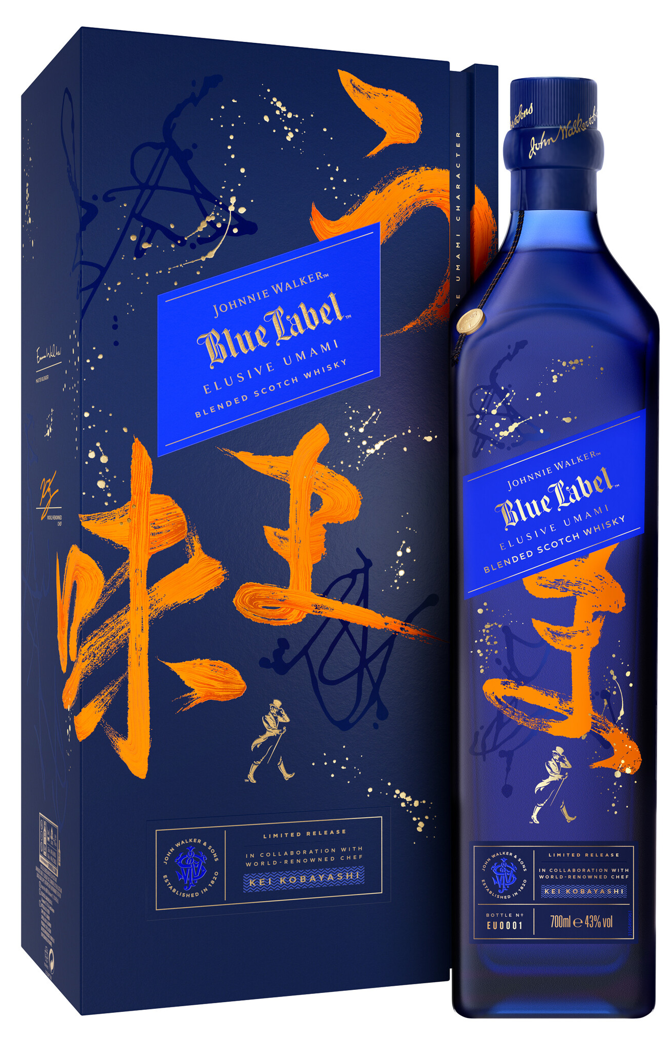 Johnnie Walker Blue Label Umami 0,70 ltr 43%