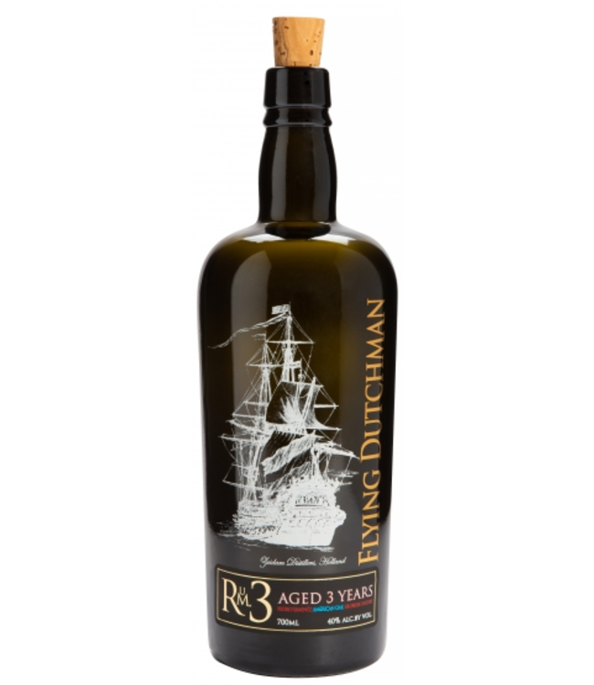 Zuidam Flying Dutchman Dark Rum 3 Years Old 0,70 ltr 40%