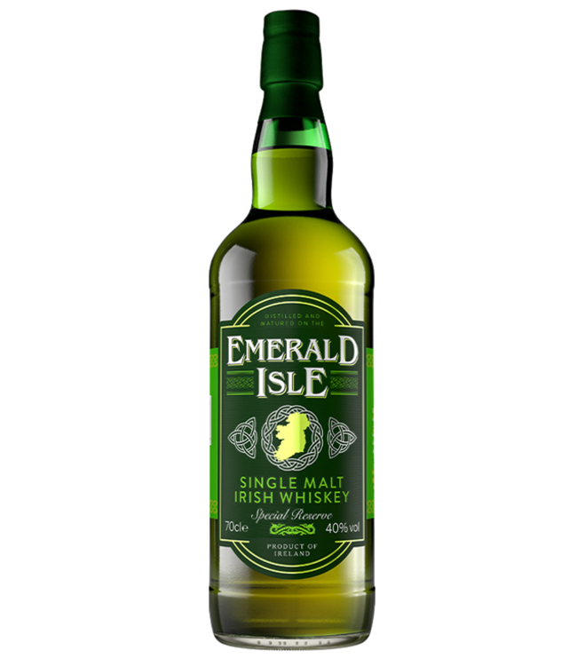 The Emerald Isle Irish Single Malt Whiskey 0,70 ltr 40%