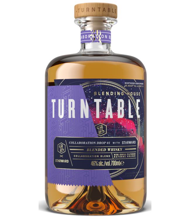 Turntable Collaboration Drop 01 With Starward 0,70 ltr 46%