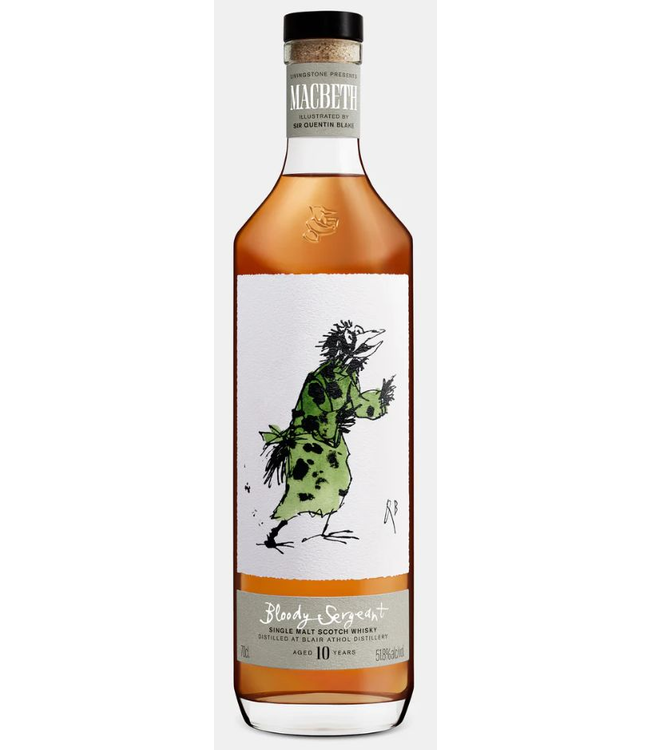 Macbeth 1st Act Household #1 Blair Athol 10 Years Old – Bloody Sergeant 0,70 ltr 51,8%