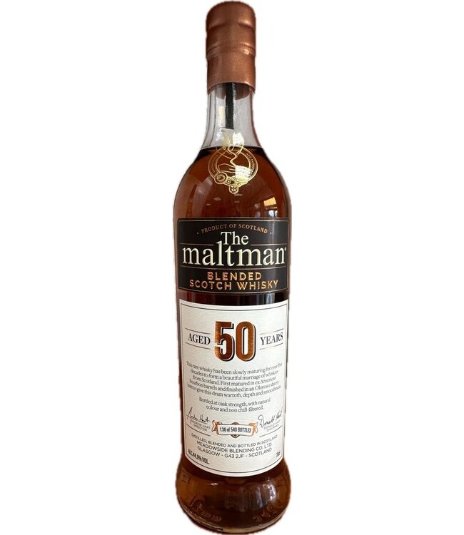 Blended Malt Whisky 50 Years Old The Maltman 0,70 ltr 44,9%