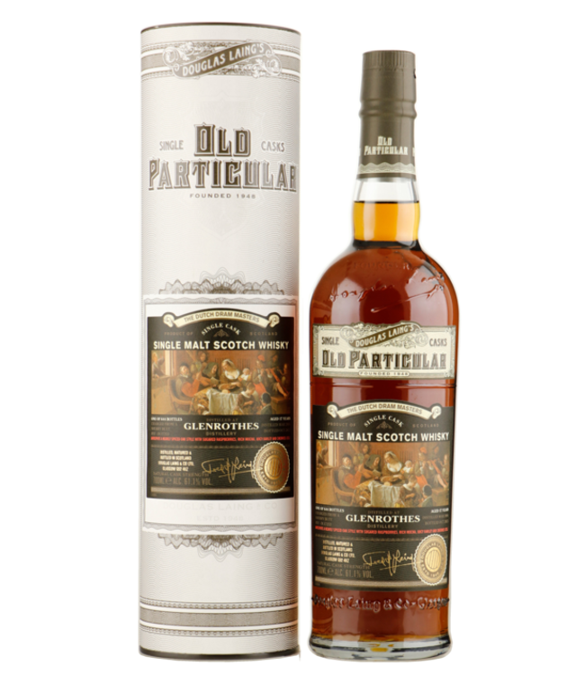 Glenrothes 17 Years Old 2006 Douglas Laing Old Particular Dutch Dram Masters 0,70 ltr 61,1%