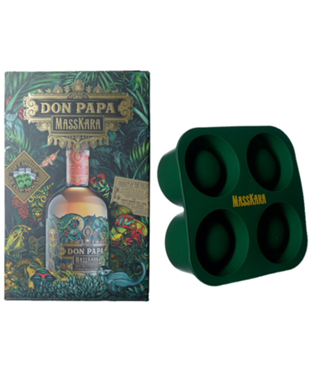 Don Papa Rum Masskara With Icetray 0,70 ltr 40%