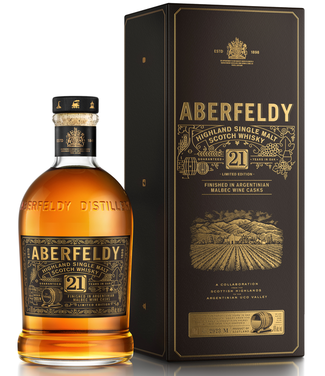 Aberfeldy 21 Years Old Argentian Wine Cask 0,70 ltr 46%