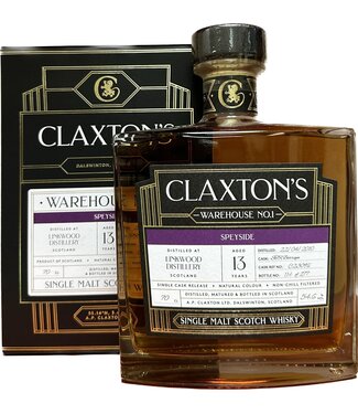 Linkwood Linkwood 13 Years Old 2010 Claxton's Warehouse 1 0,70 ltr 54,6%