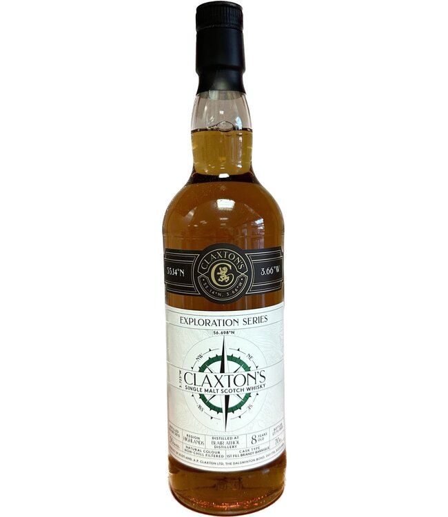 Blair Athol 8 Years Old 2015 Claxton's Exploration Series 0,70 ltr 50%