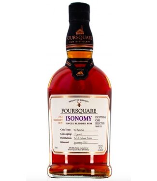 Foursquare Foursquare 17 Years Old Isonomy Exceptional Cask Selection 0,70 ltr 58%