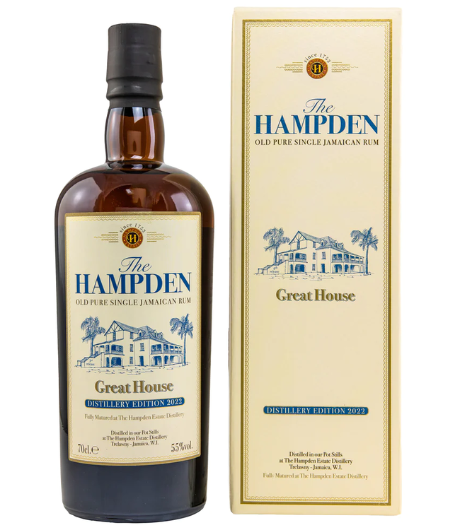 Hampden Great House Distillery Edition 2022 0,70 ltr 55%