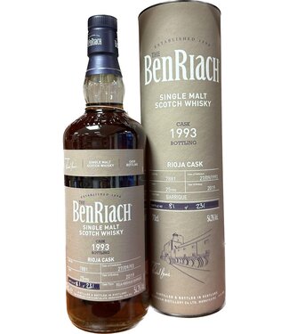 Benriach Benriach 25 Years Old 1993 Cask 7881 0,70 ltr 54,3%