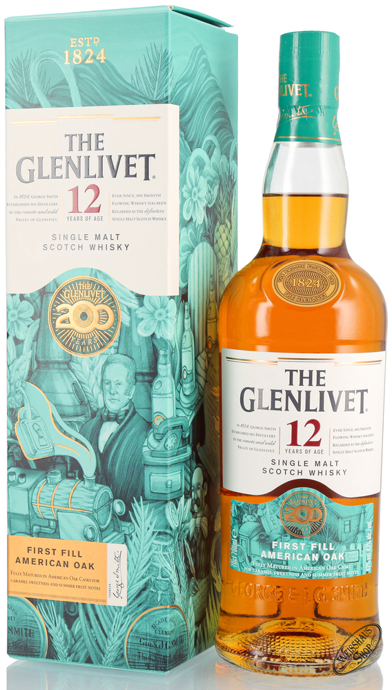 Glenlivet 200 Years Anniversary Limited Edition 0,70 ltr 43