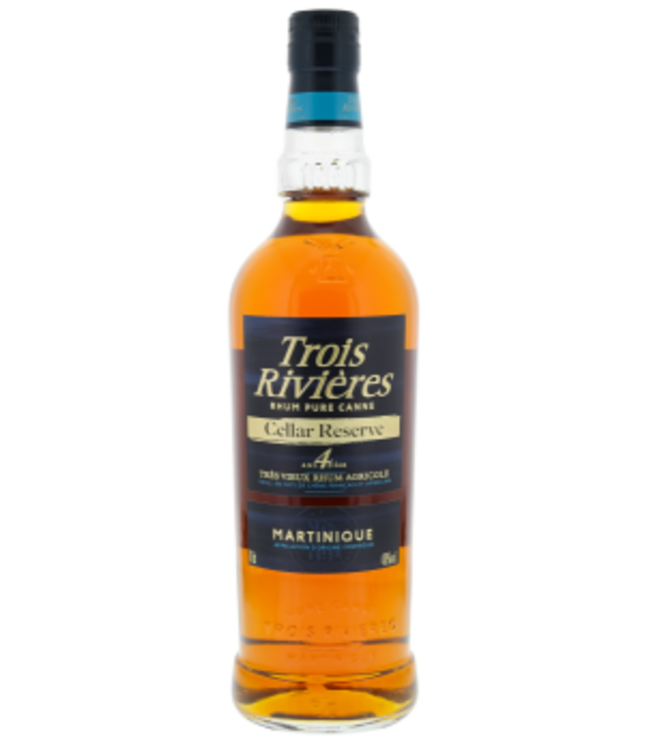 Trois Rivières Cellar Reserve 4 Years Old Rhum Agricole 0,70 ltr 40%