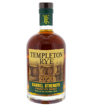 Templeton Templeton Straight Rye Barrel Strength 2020 0,70 ltr 56,55%