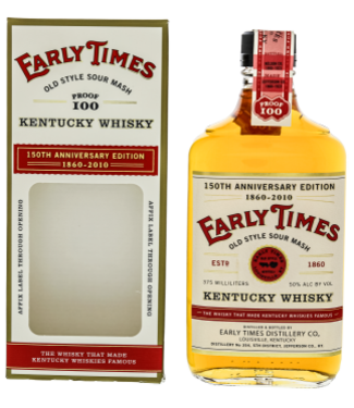 Early Times Early Times 150th Anniversary Edition Kentucky Whisky 0,375 ltr 50%