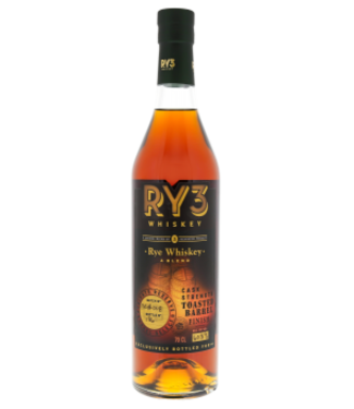 Ry3 Ry3 Blended Rye Whiskey Cask Strength Toasted Barrel Finish Batch PR#008 0,70 ltr 60,8%