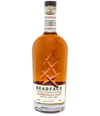 Bearface Bearface Elementally Aged Triple Oak Canadian Whisky 0,70 ltr 42,5%