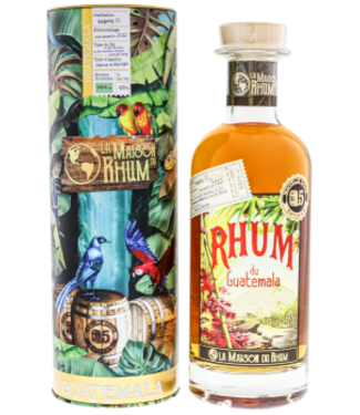 La Maison Du Rhum La Maison Du Rhum Guatemala Solera 10 2022 Batch No. 5 0,70 ltr 48%