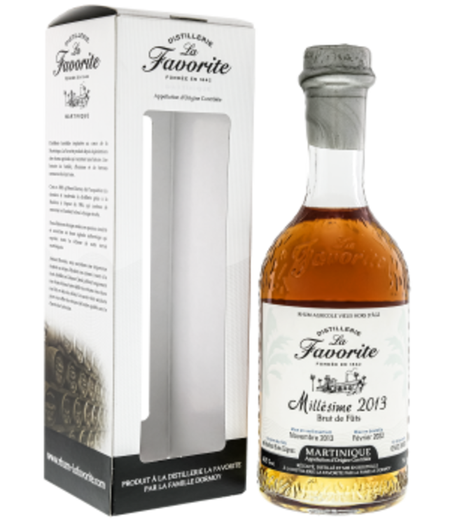 La Favorite Rhum Agricole Vieux Hors dAge Millesime 2013 0,70 ltr 48,5%