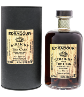 Edradour Edradour 10 Years Old Straight From The Cask Sherry 2011/2022 0,50 ltr 58,5%
