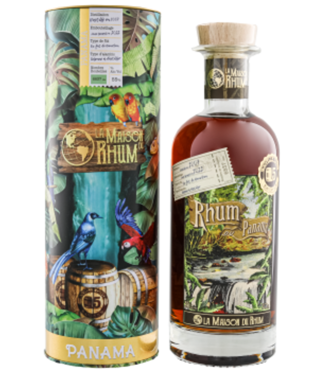 La Maison Du Rhum Panama 2007/2022 Batch No. 5 0,70 ltr 55%