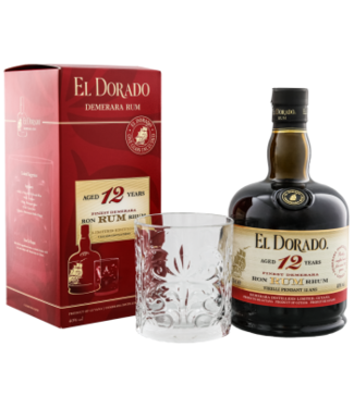 El Dorado El Dorado Rum 12 Years Old + 1 Glas 2022 Edition 0,70 ltr 40%