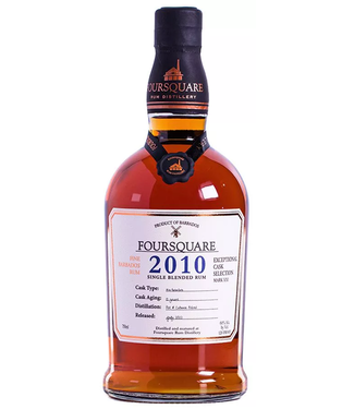 Foursquare Foursquare 2010 Cask Strength 0,70 ltr 60%