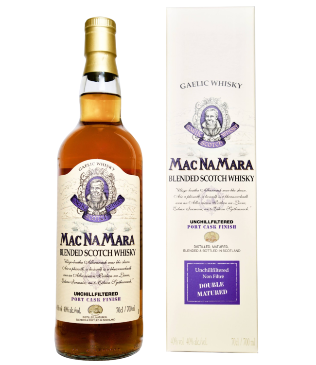 Macnamara Port Finish Blended Whisky 0,70 ltr 40%