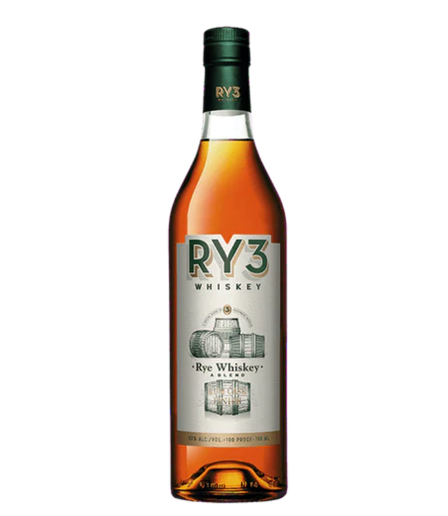 Ry3 Blended Rye Whiskey Rum Cask Finish 0,70 ltr 50%