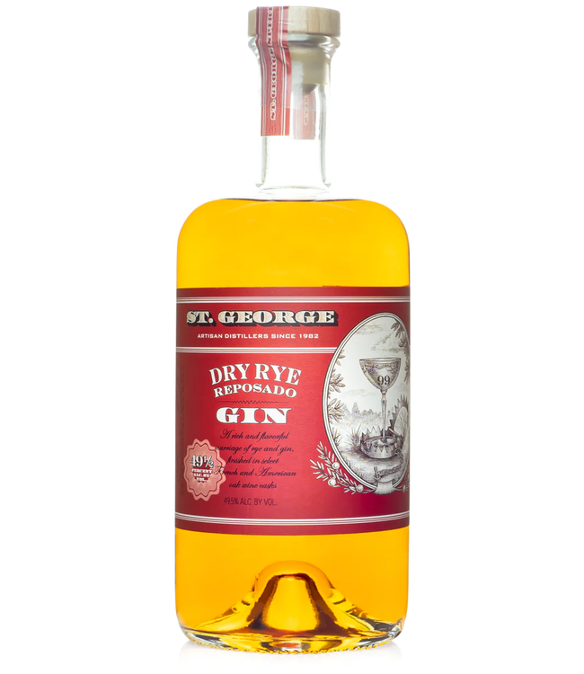 St. George Dry Rye Barrel Aged Gin 0,70 ltr 55,5%