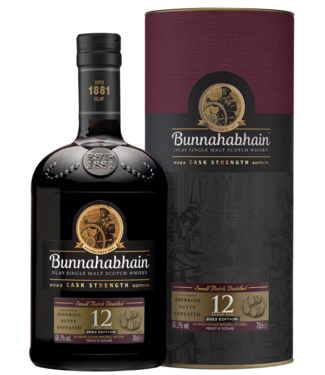Bunnahabhain Bunnahabhain 12 Years Old Cask Strength 2023 Edition 0,70 ltr 60,1%
