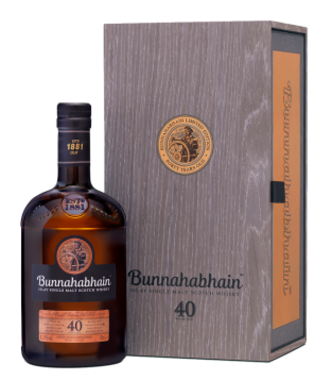 Bunnahabhain 40 Years Old 0,70 ltr 41,9%