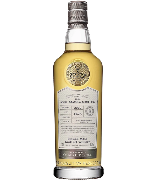 Royal Brackla 13 Years Old 2009 Gordon & MacPhail 0,70 ltr 59,2%