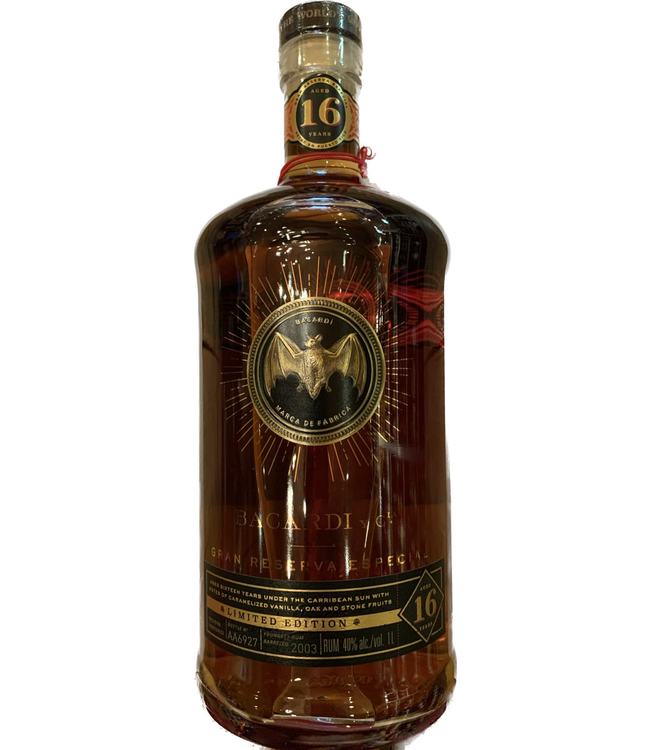 Bacardi Grand Reserva Especial 16 Years Old 1,00 ltr 40%