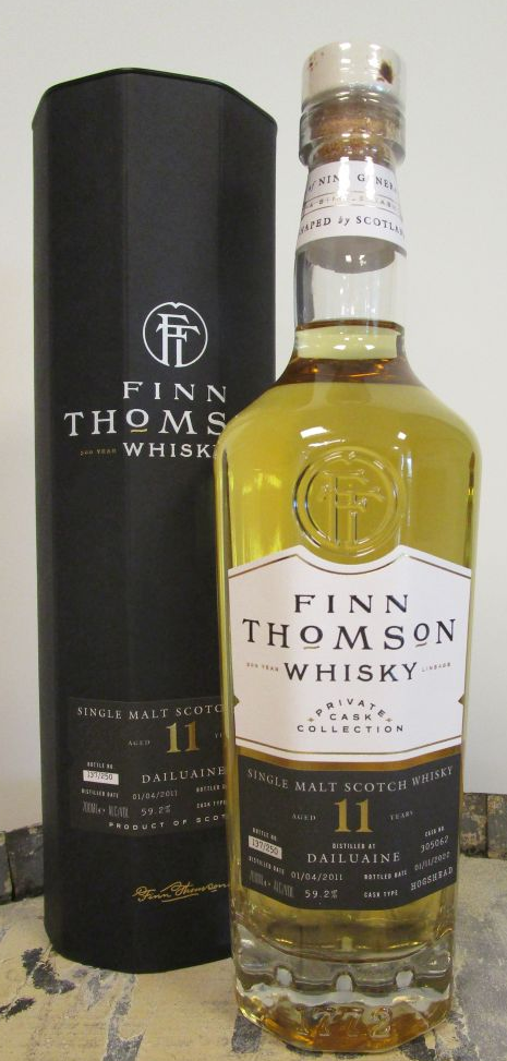 Dailuaine 11 Years Old 2011 Finn Thomson 0.70 ltr 59.2% 85.34