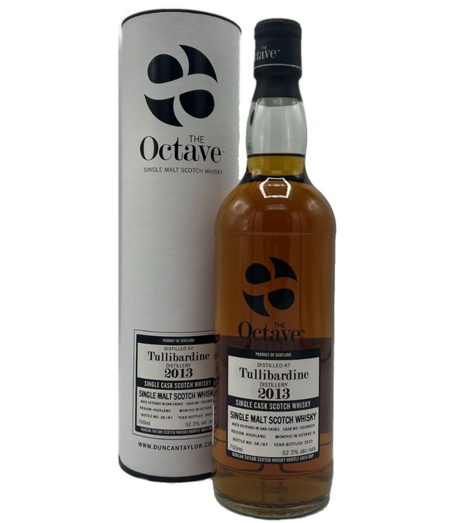 Tullibardine 10 Years Old 2013 Duncan Taylor 0,70 ltr 52,3%