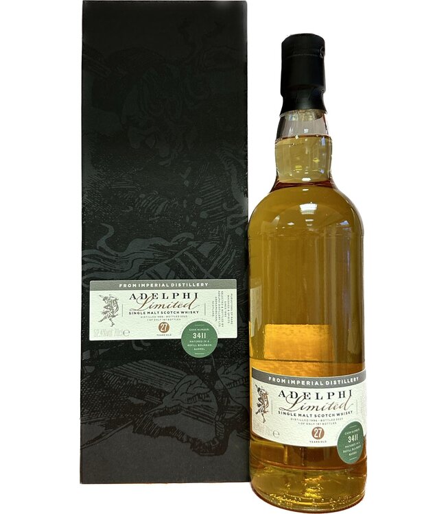 Adelphi Imperial 27 Years Old 1996 Cask 3411 0,70 ltr 52,4%