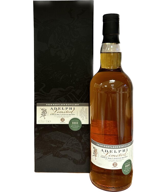 Adelphi Mortlach 33 Years Old 1989 Cask 6663 0,70 ltr 48%