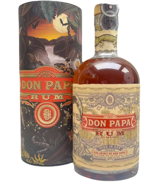 Don Papa Don Papa Rum Christmas Art Canister 0,70 ltr 40%