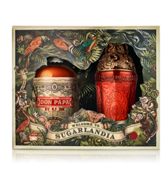 Don Papa Don Papa Rum With Cocktail Shaker 0,70 ltr 40%