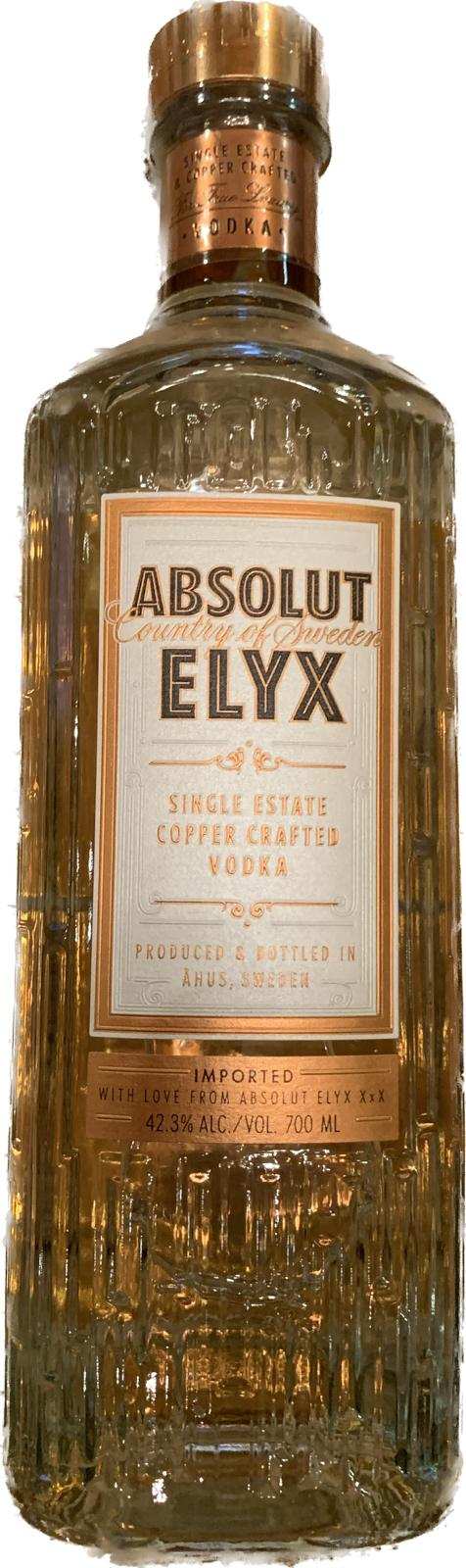 Absolut Elyx 0,70 ltr 42,3%