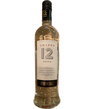 Francoli Francoli Grappa 12 Secca 0,70 ltr 40%