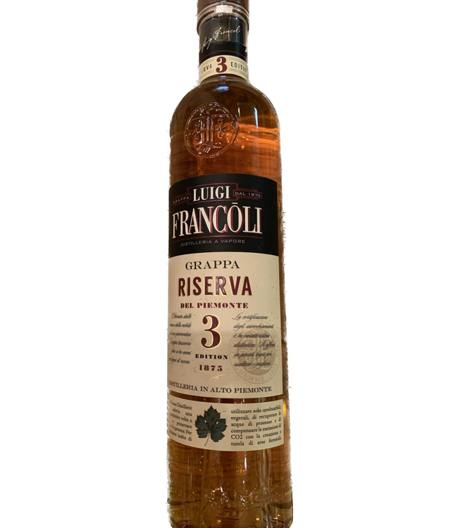 Francoli Grappa Riserva 3 Edition 0,70 ltr 41,5%