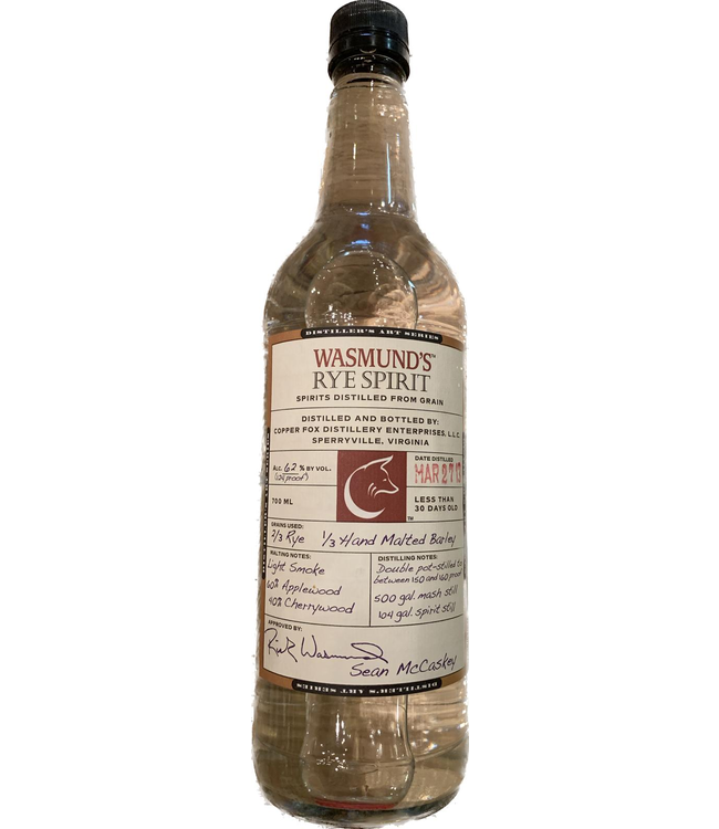 Wasmunds Rye Spirit 0,70 ltr 62%