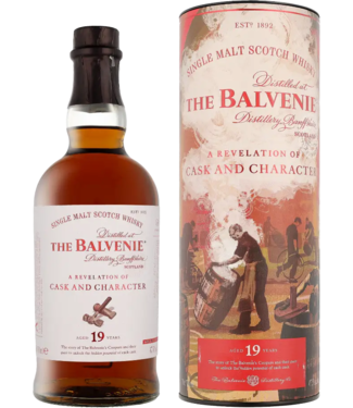 Balvenie Balvenie A Revelation Of Cask And Character 19 Years Old 0,70 ltr 47,5%